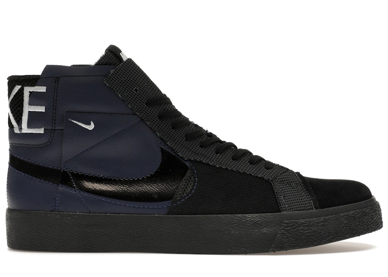 Nike SB Zoom Blazer Mid Premium Deconstructed Midnight Marineblau Herren FD5113 400 DE