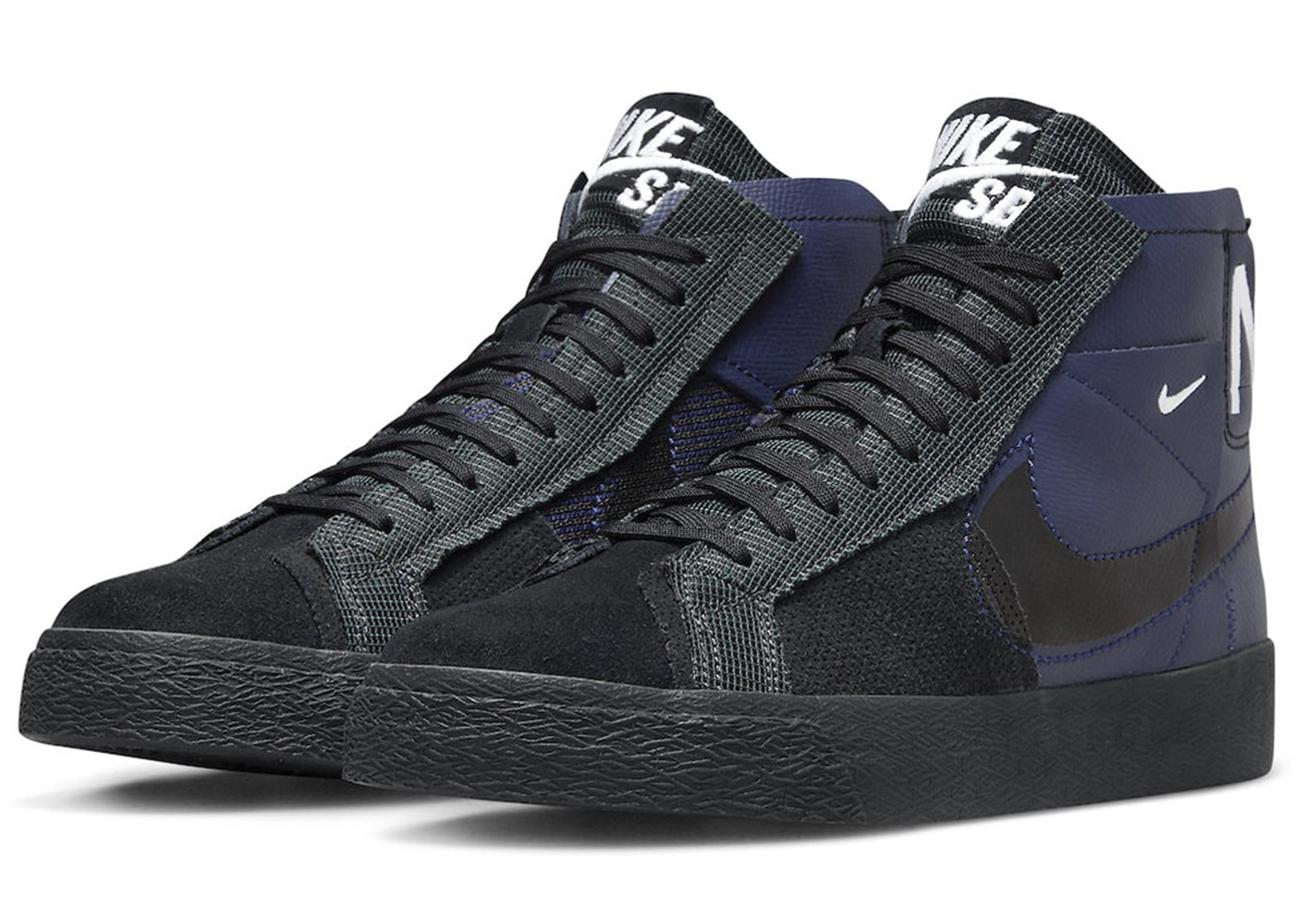 Nike blazer 2025 deconstructed black