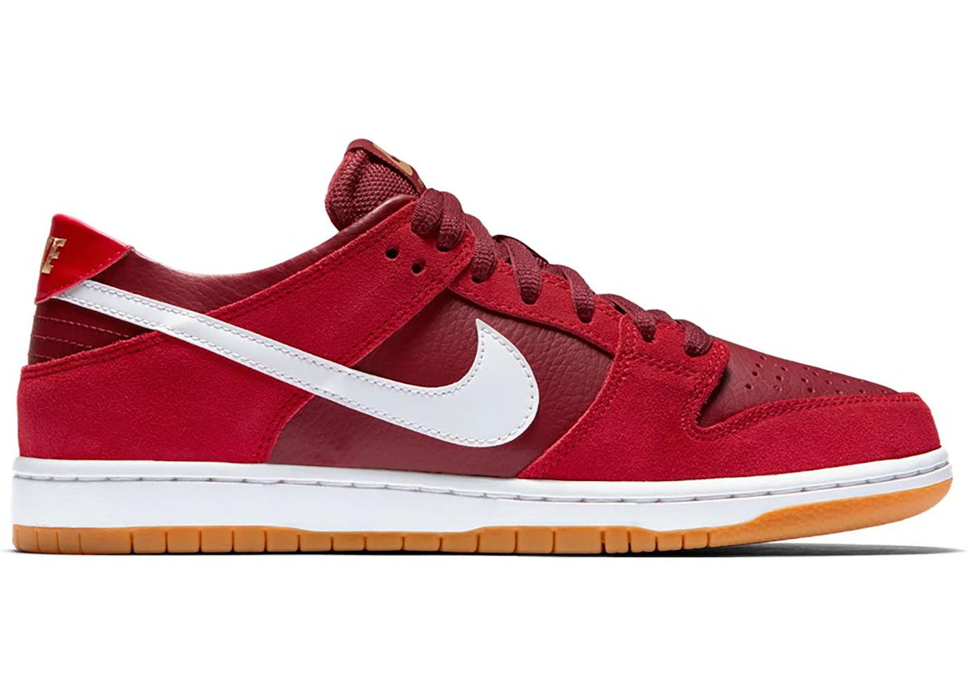 Nike SB Zoom Dunk Low Track Red Men's - 854866-616 - US