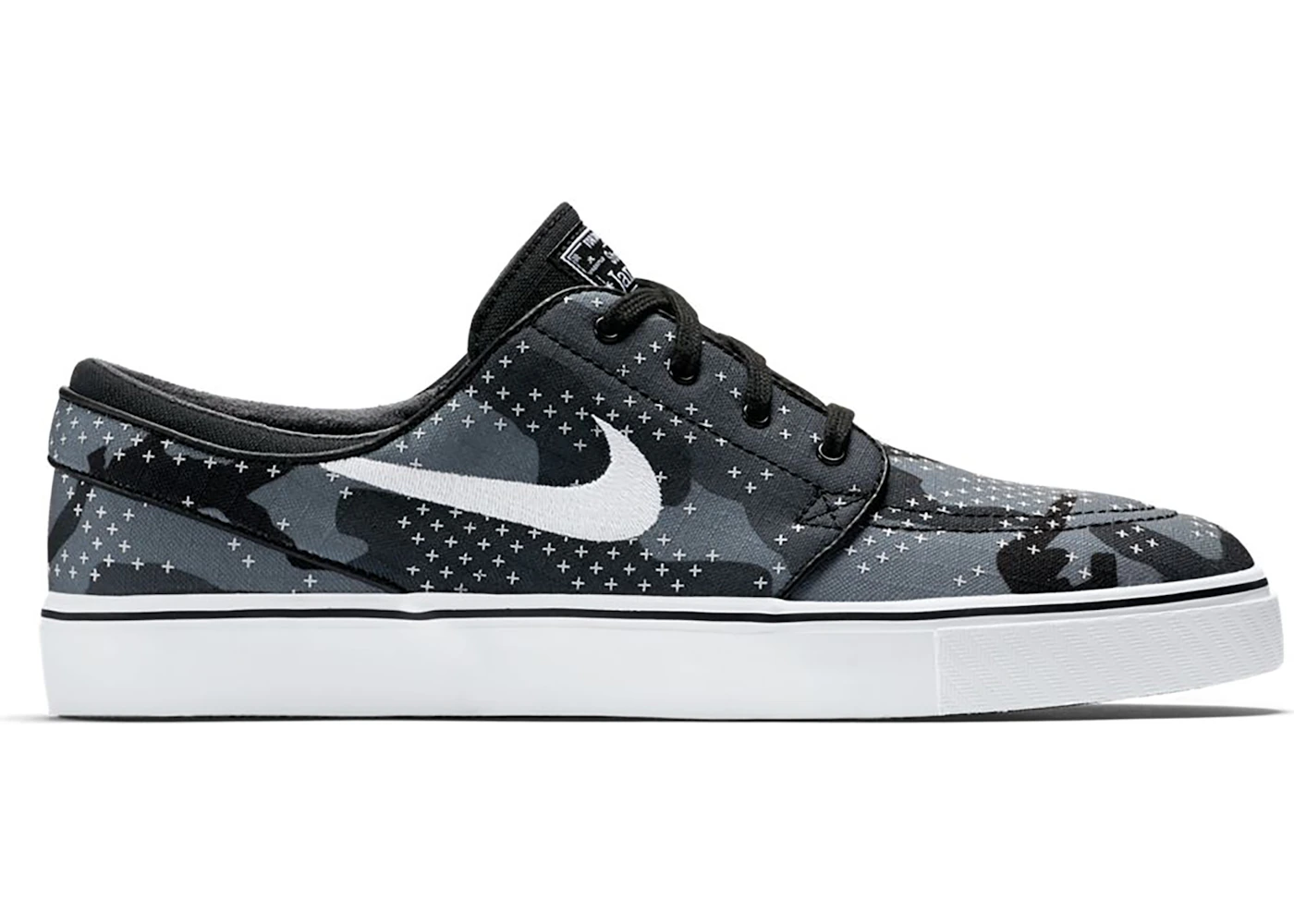 Nike stefan janoski grey and black outlet