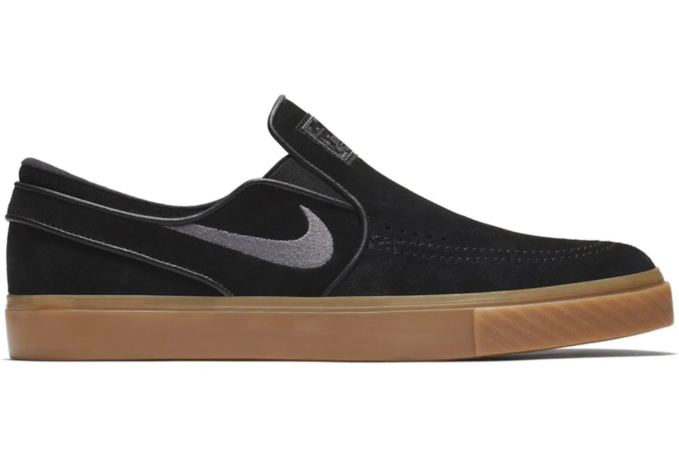 Janoski leather top slip on
