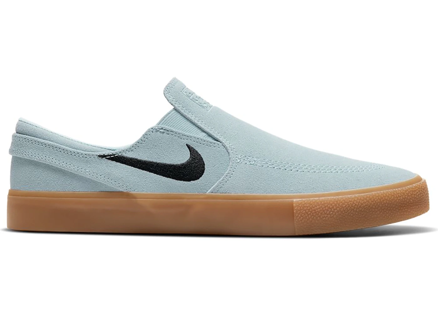 Janoski slip on blue best sale