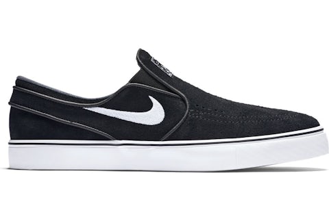 Nike SB Zoom Stefan Janoski Slip On Black White Men s 833564 001 US