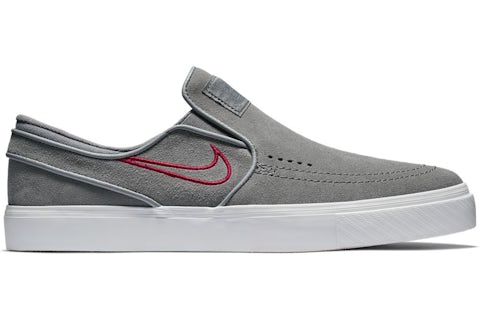 Nike SB Zoom Stefan Janoski Slip On Gunsmoke Red Crush Men s 833564 006 US