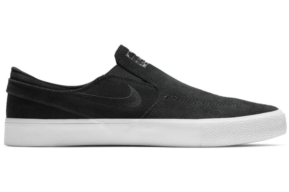 Nike sb black zoom janoski slip trainers Clearance
