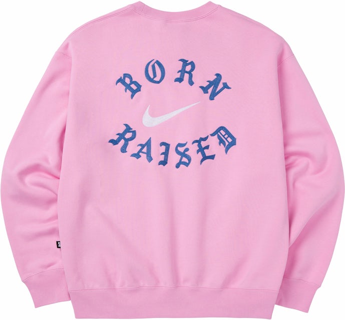 Nike SB Born x Raised Crewneck Sweatshirt Pink