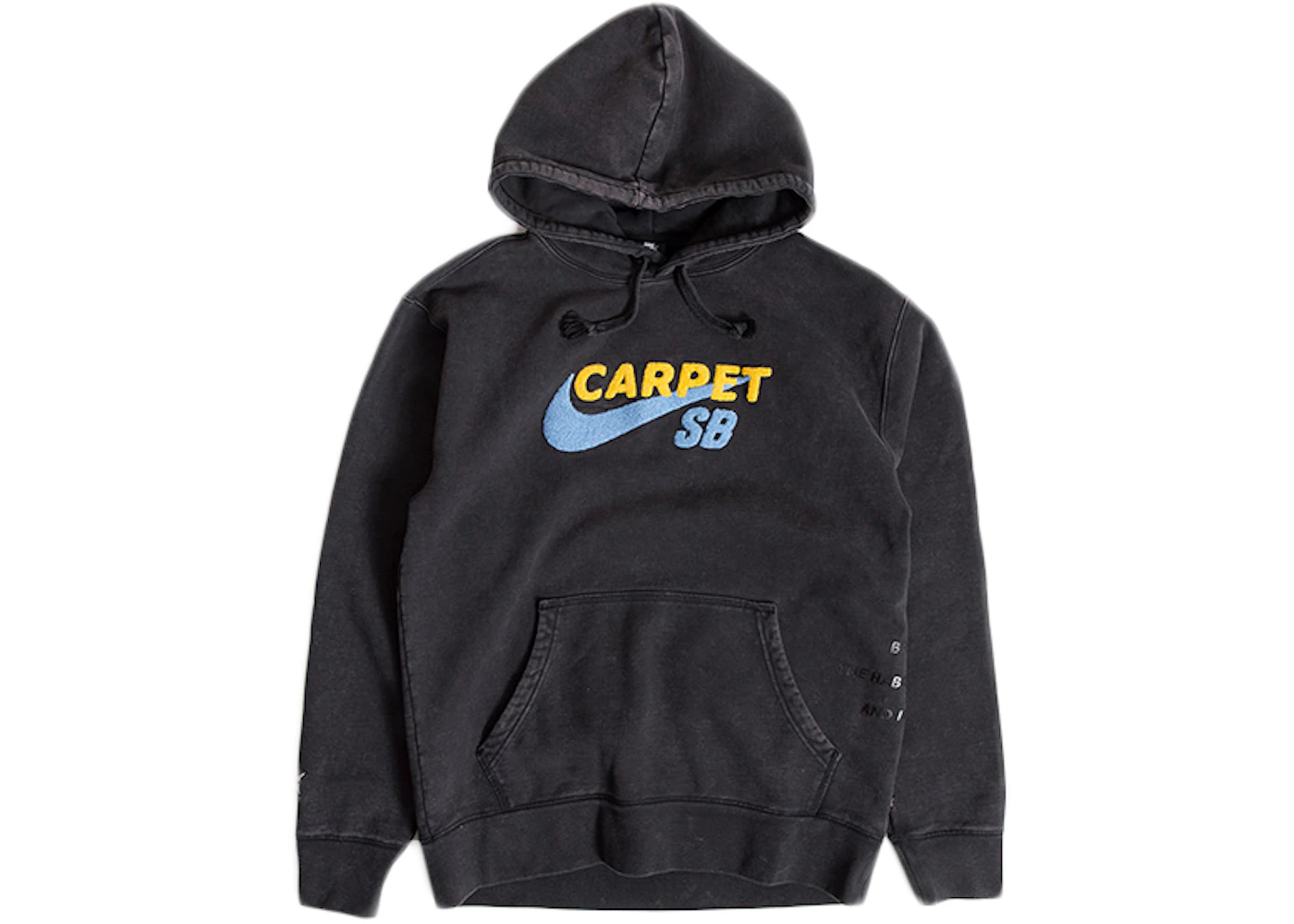 Nike SB x Carpet Company Hoodie (Asia Sizing) Black Men's SS21 US