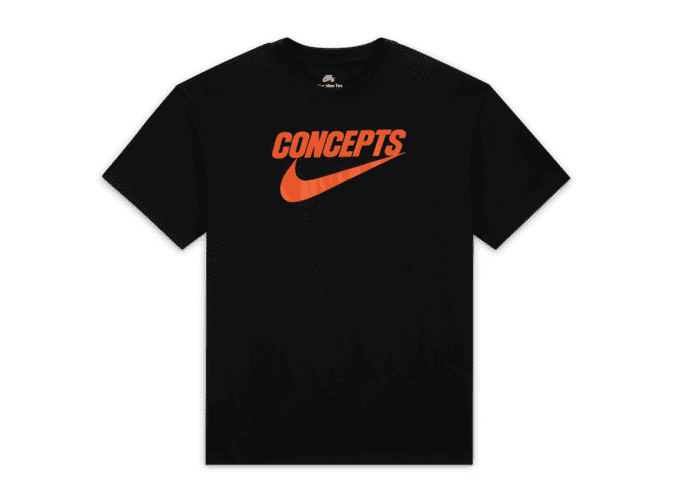 Nike SB x Concepts T-Shirt Black Orange - SS23 メンズ - JP