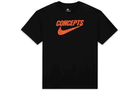 Nike SB x Concepts T-Shirt Black Orange Men's SS23 US