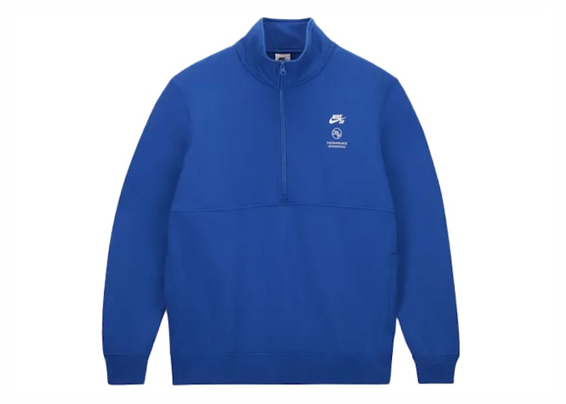 Nike SB x Fly Streetwear 1/2 Zip Fleece Skate Top (Asia Sizing