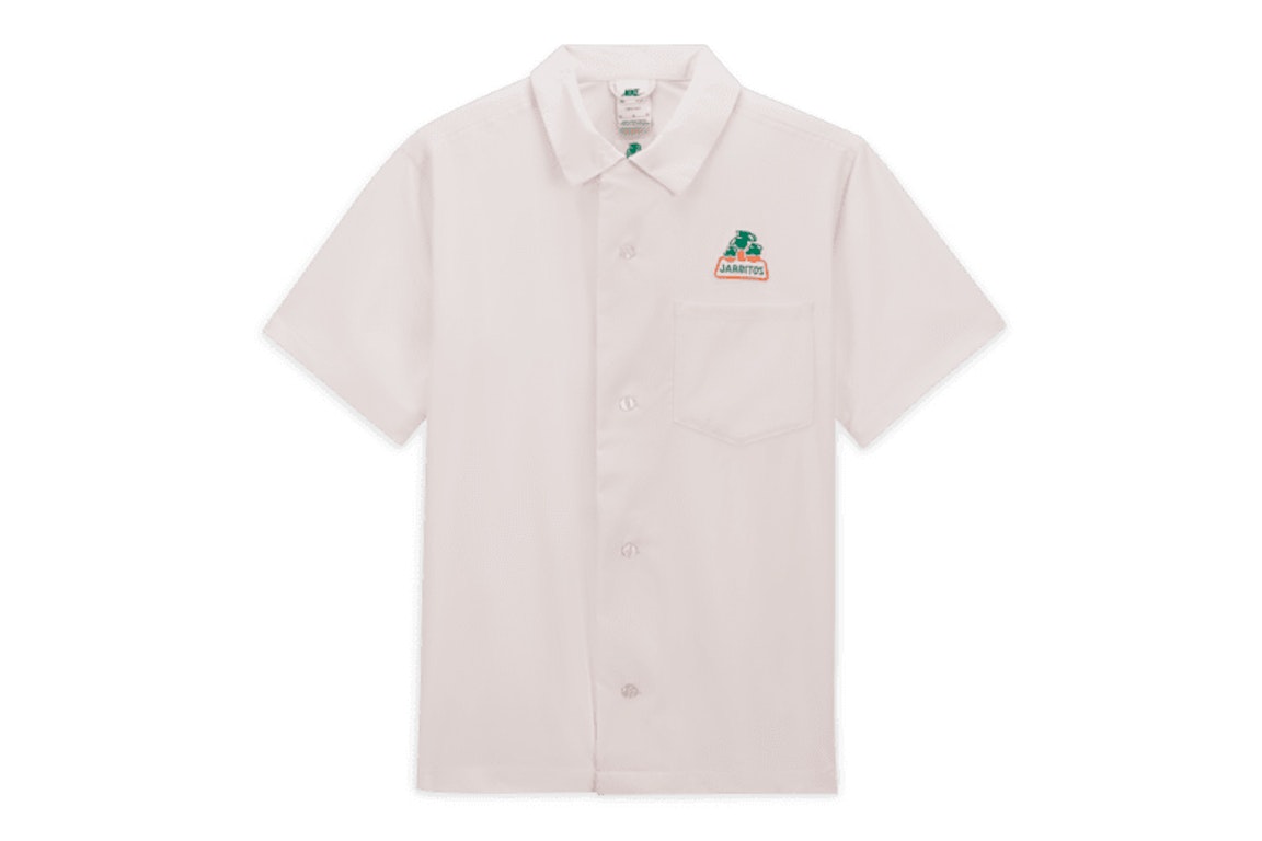 Pre-owned Nike Sb X Jarritos Bowling Button Up Shirt (asia Sizing) Pearl Pink