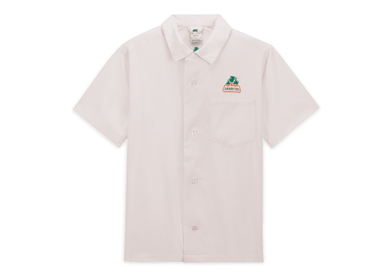 Nike SB x Jarritos Bowling Button Up Shirt Pearl Pink