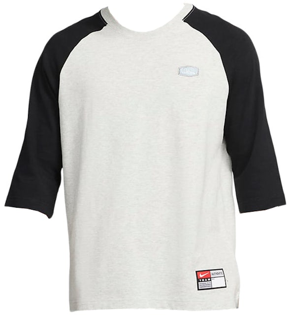 Nike SB x MLB Skate Raglan T-Shirt Grey Heather/Black