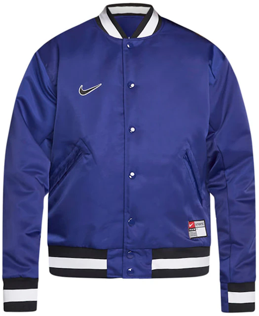 cerca Ostentoso deletrear Nike SB x MLB Varsity Skate Jacket Deep Royal Blue/Black/White/White - SS22  - ES