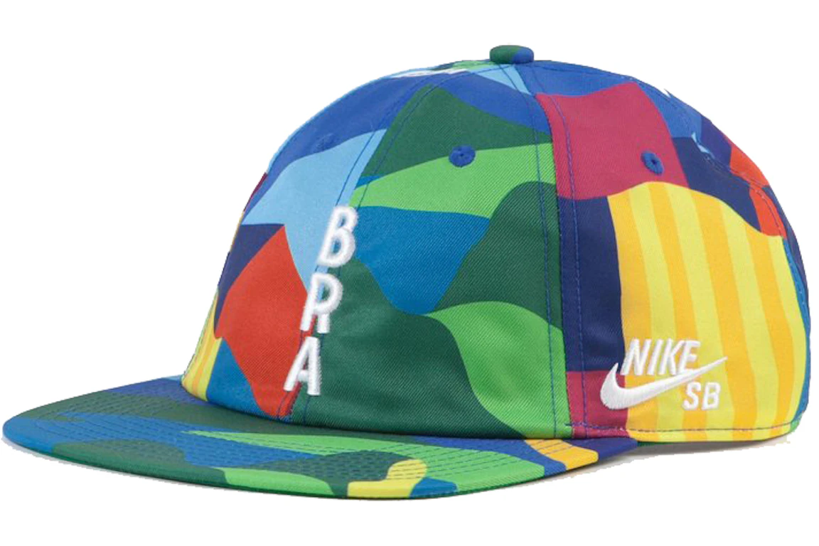 Nike SB x Parra Brazil Federation Kit Skate Cap Clover/White