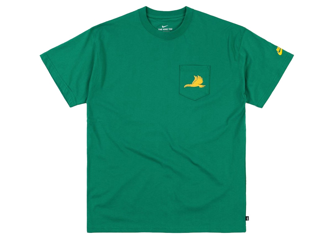 Pre-owned Nike Sb X Parra Brazil Federation Kit T-shirt Clover/amarillo