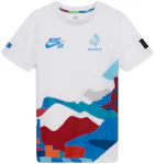 Nike SB x Parra France Federation Kit Crew (Youth) Jersey (Asia Sizing) White/Neptune Blue