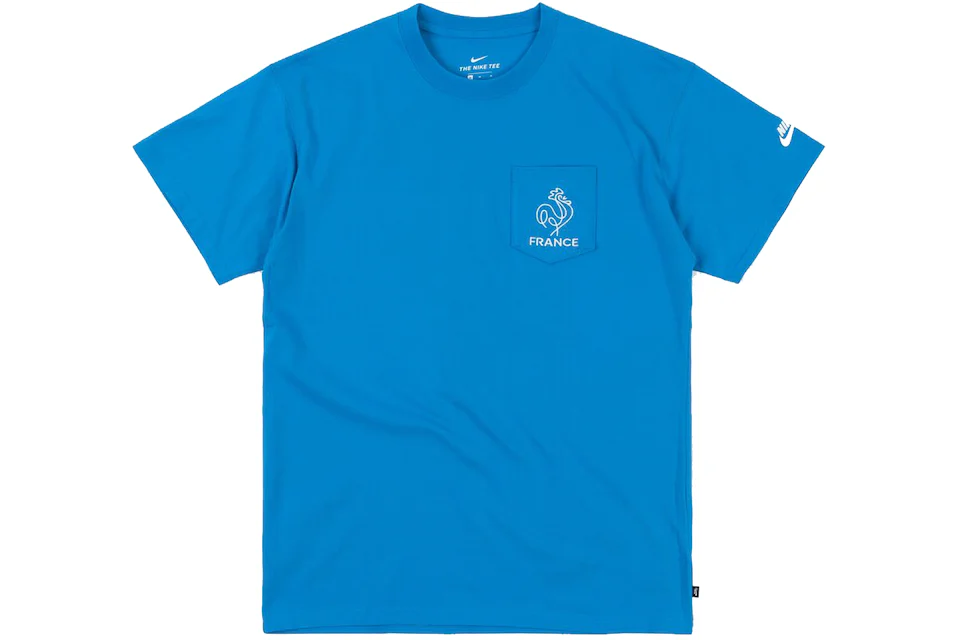 Nike SB x Parra France Federation Kit T-shirt Neptune Blue/White