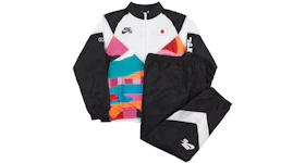 Nike SB x Parra Japan Federation Kit Skate Tracksuit (Asia Sizing) Black/White