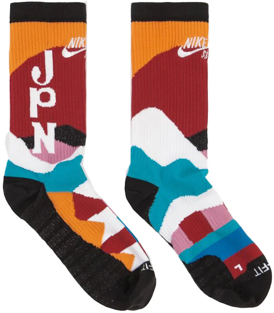 Nike x Parra Japan Federation Kit Socks White/Black - FW21 - ES
