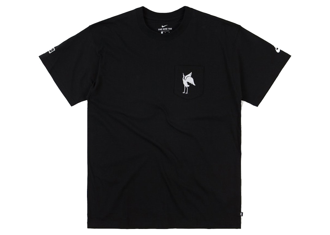 Pre-owned Nike Sb X Parra Japan Federation Kit T-shirt Black/white