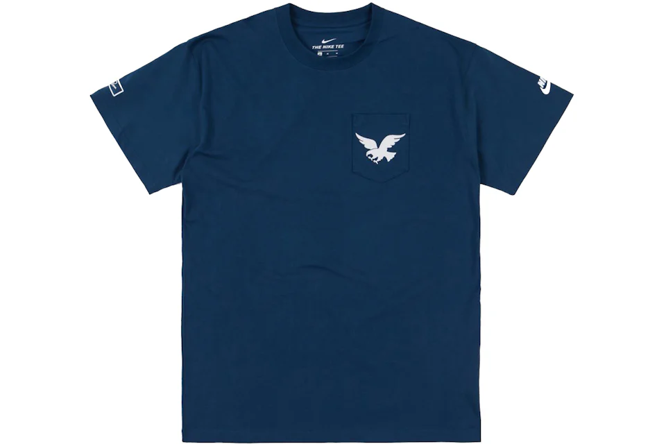 Nike SB x Parra USA Federation Kit T-Shirt (Asia Sizing) Brave Blue/White
