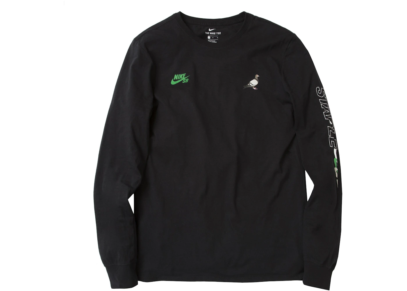 Nike SB x Staple Panda Pigeon L/S Tee Black Men's - SS19 - US