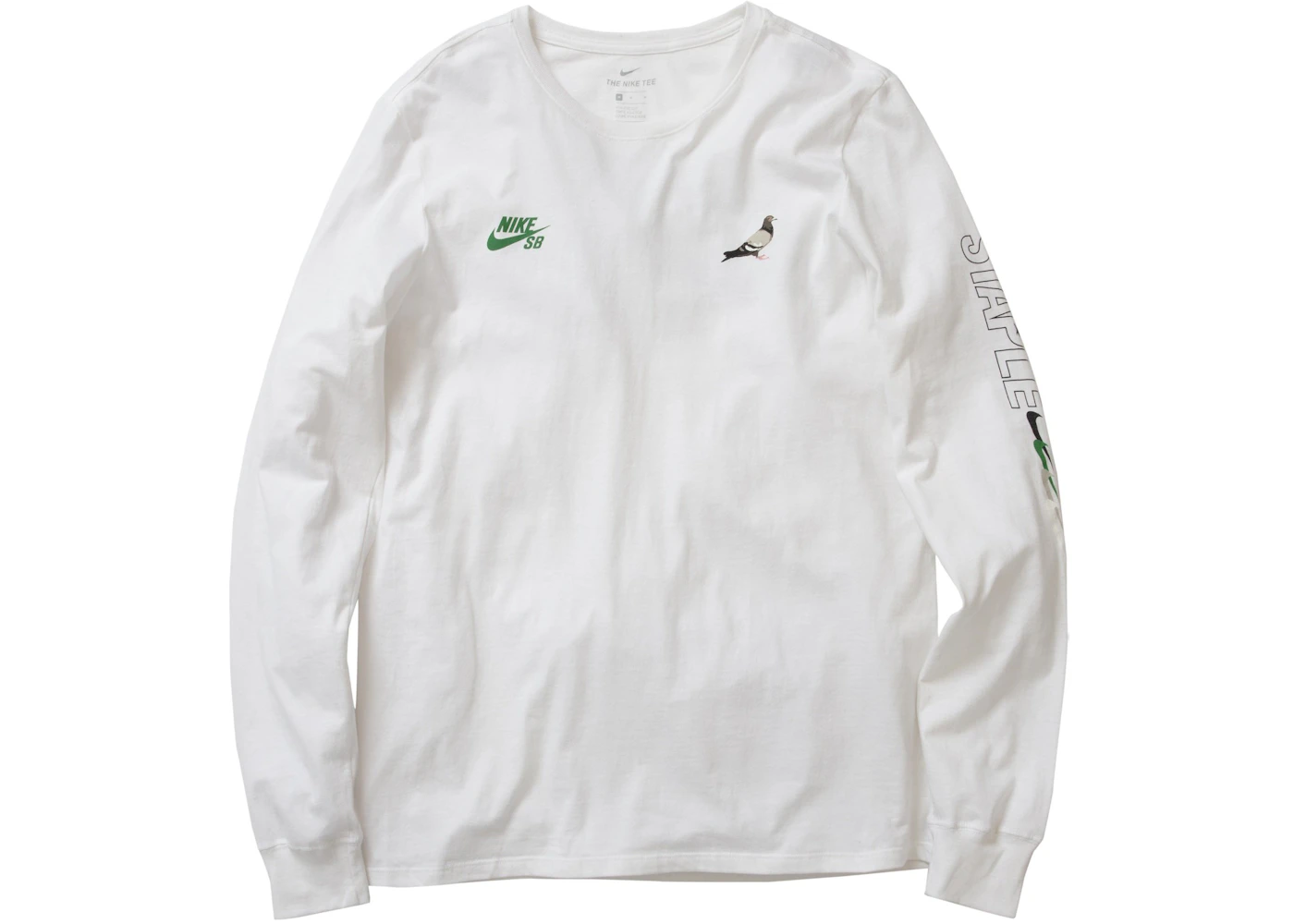 Nike SB x Staple Panda Pigeon L S Tee White Men s SS19 US