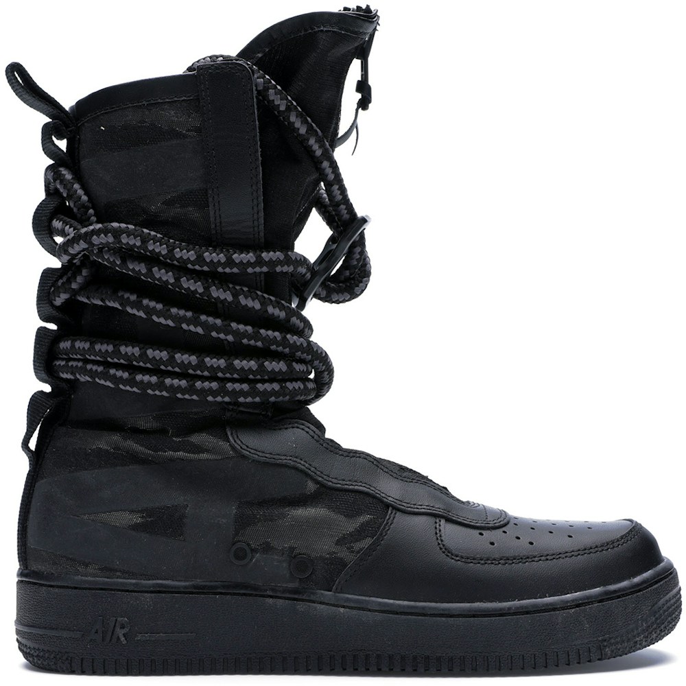 Nike SF Air Force 1 High Black Dark Grey - AA1128-002