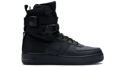 Nike SF Air Force 1 High Triple Black Men's - 864024-003 - US
