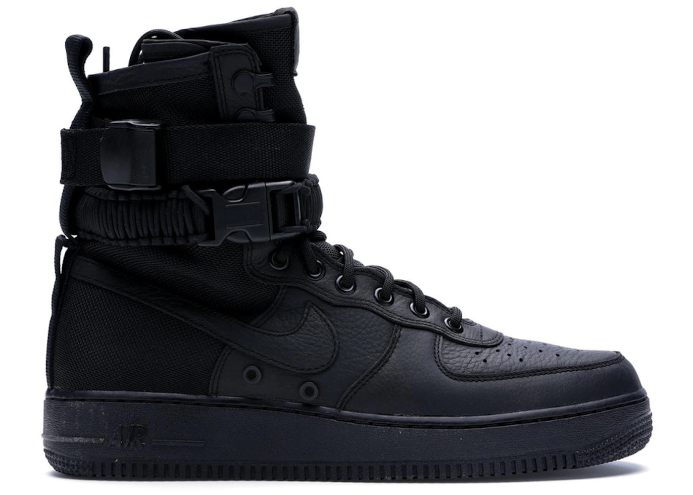 Nike SF Air Force 1 High Triple Black Women s 857872 002 GB