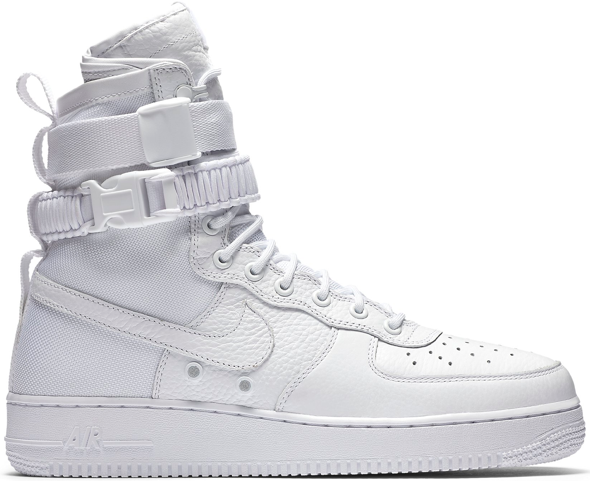 air force one white high tops