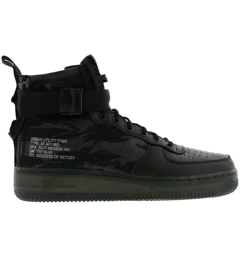 Urban Utility Nike Sf Af Mid Black Nike SF Air Force Mid Black