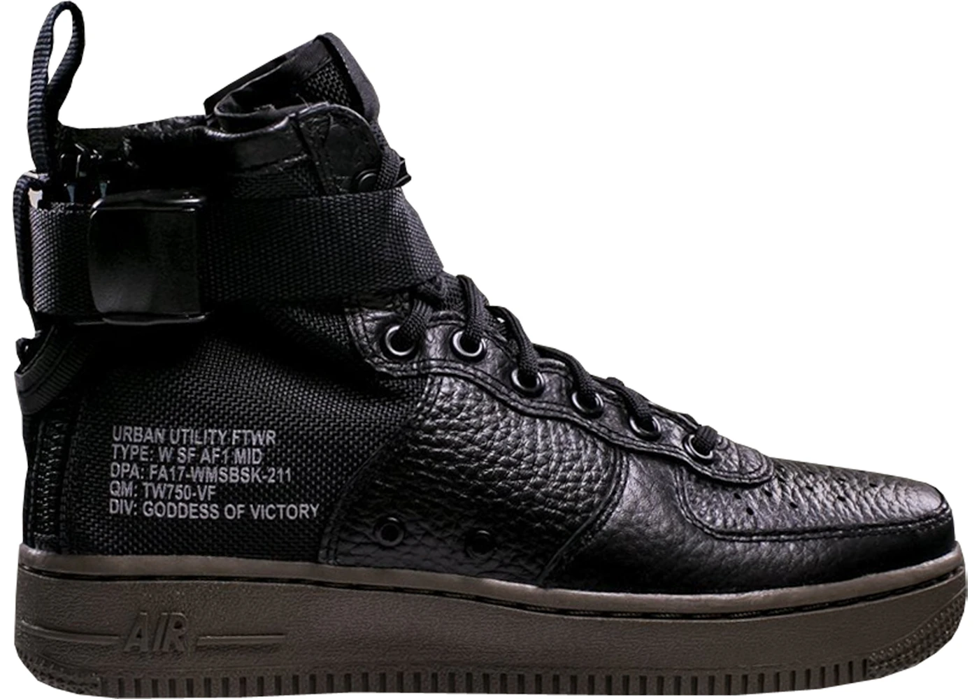 Nike sf af1 2025 black and white