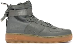nike women sf air force 1 mid olive outdoor green light pumice
