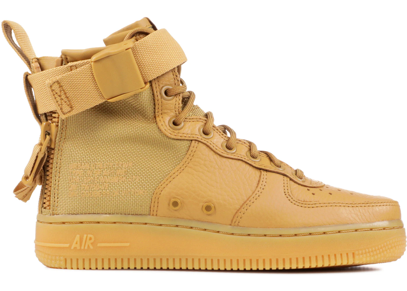 Nike sf air force 1 mid yellow Clearance