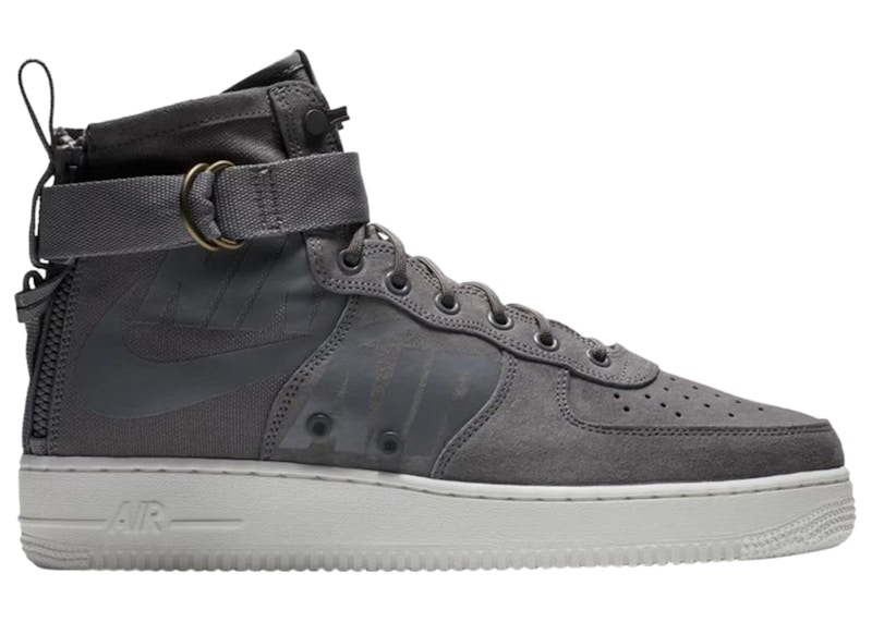 Nike sf af1 hot sale mid wolf grey