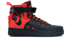 Nike SF Air Force 1 Mid Habanero Red Black