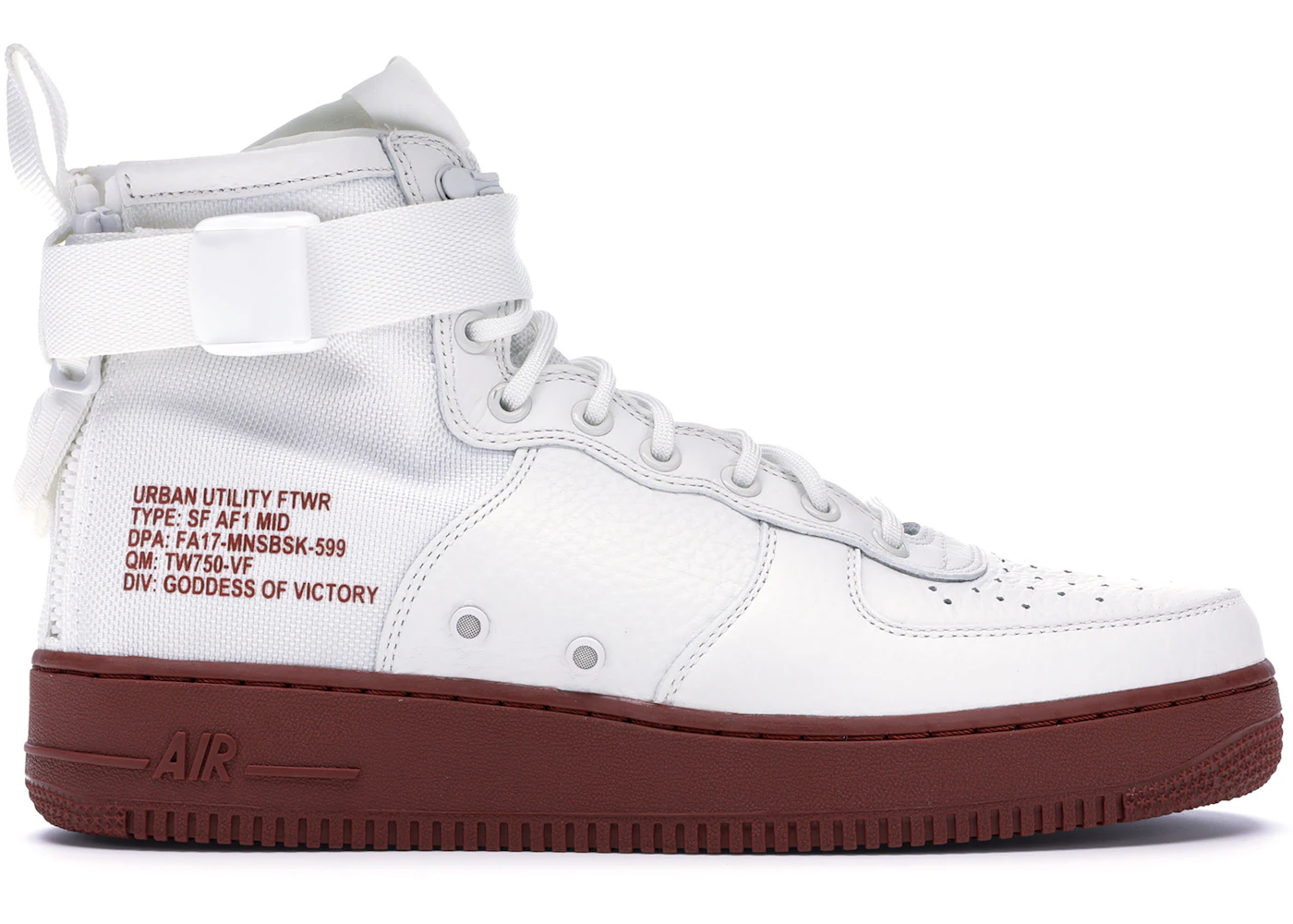 Nike SF Air Force Mid Ivory Mars Stone Men's 917753-100 US