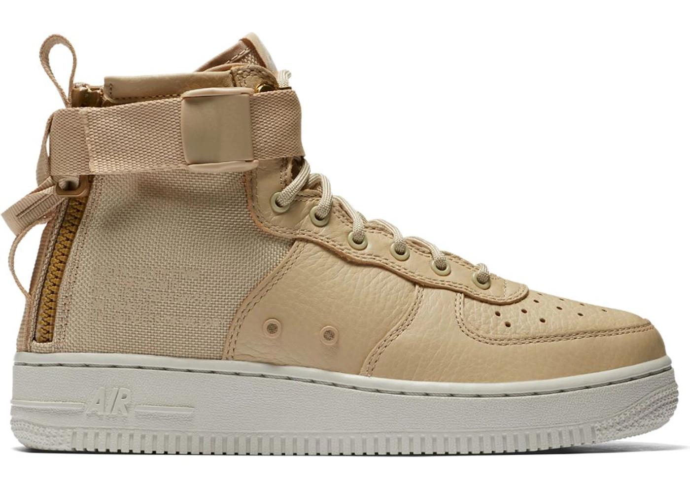 Nike sf air force 1 mid mushroom e amp; light bone Outlet