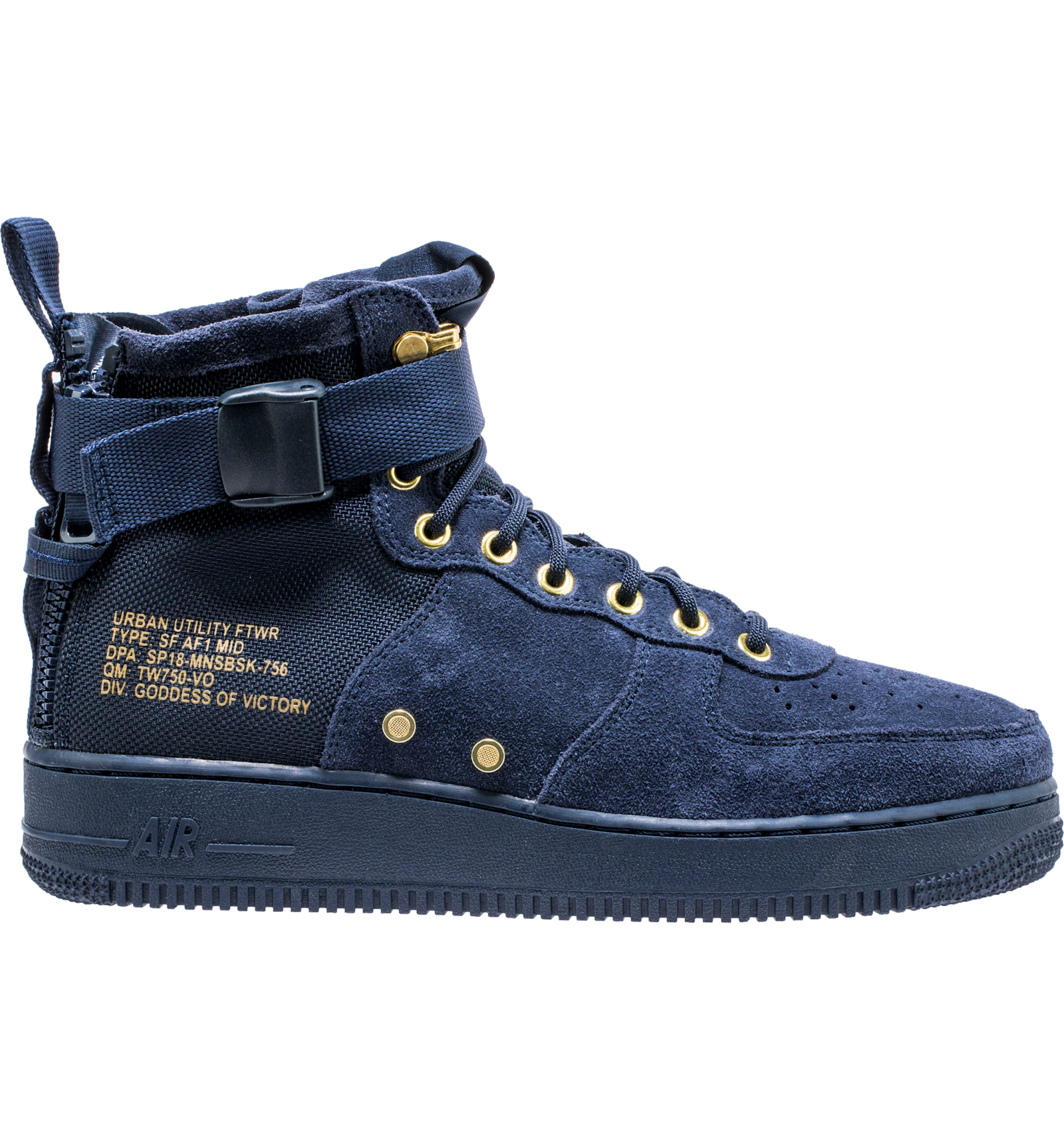 Nike Sf Air Force 1 Mid Obsidian Metallic Gold 400 Us Nike Sf Air Force 1 Mid Obsidian Metallic Gold 400 Us