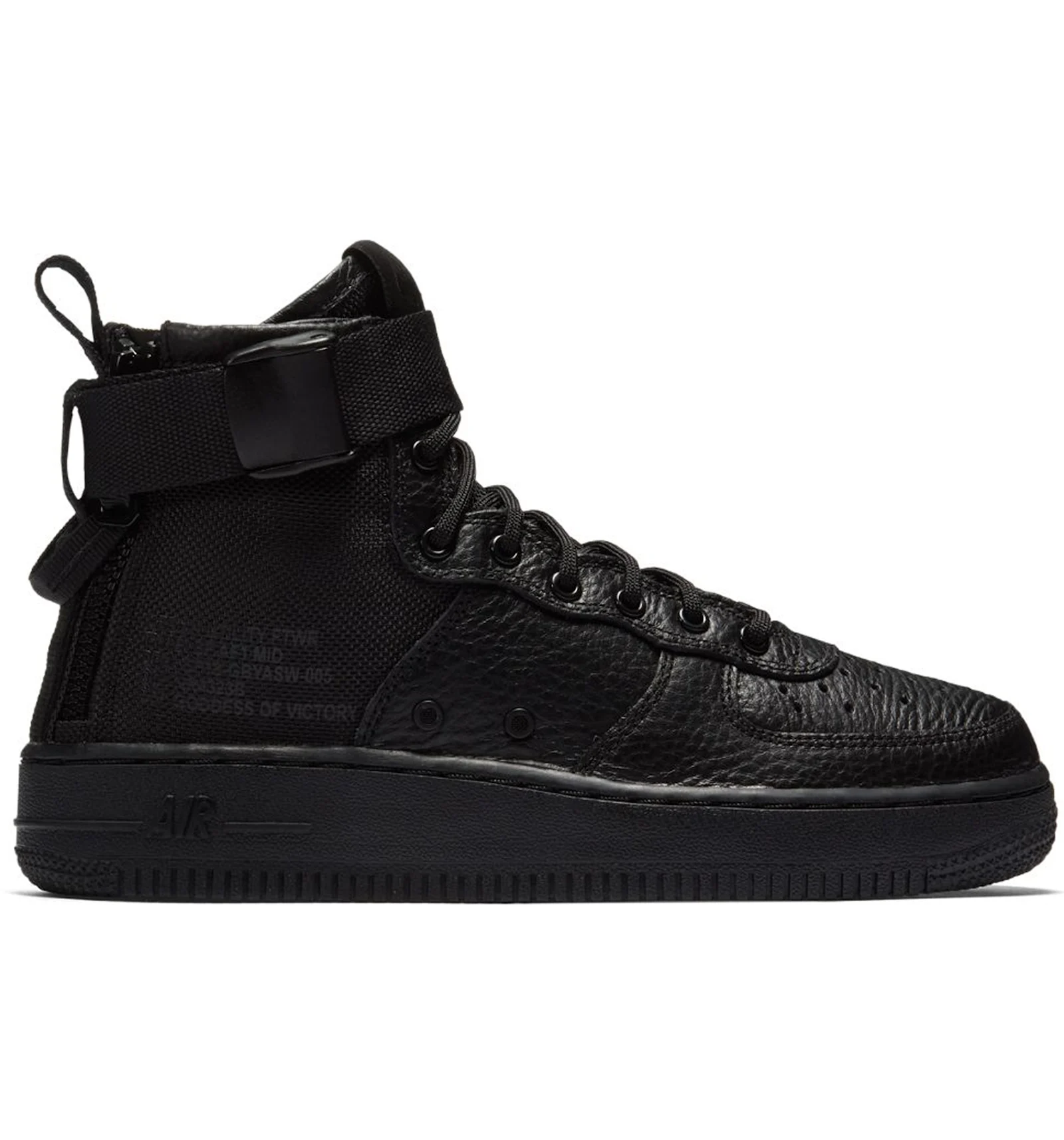 Sf air force 1 mid black cool grey best sale