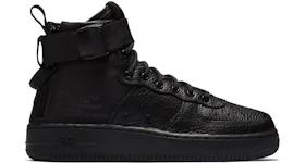 Nike SF Air Force 1 Mid Triple Black Men s 917753 005 US