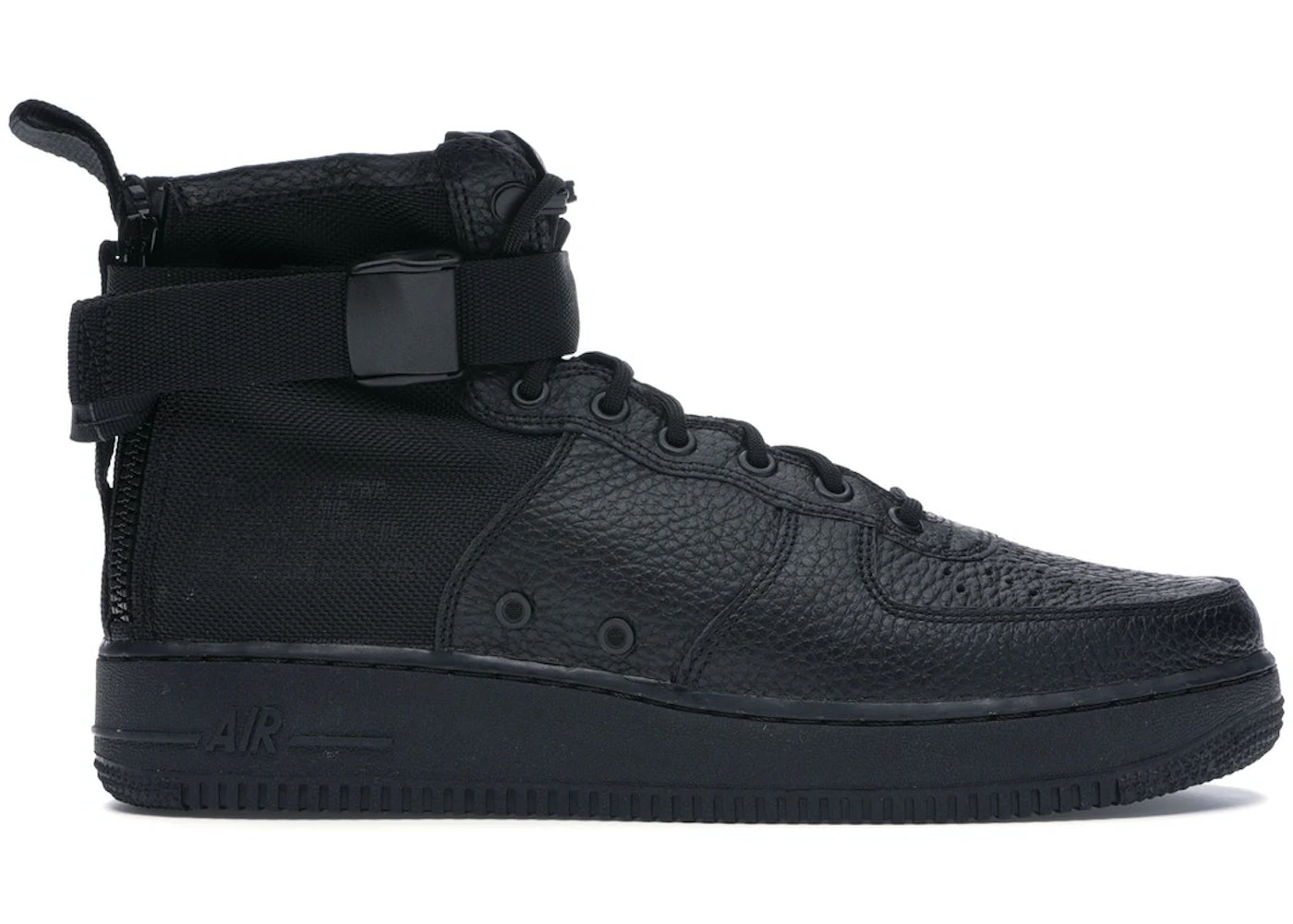 Air force 1 black high cut discount