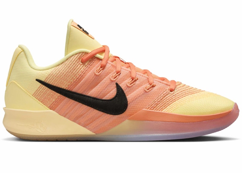 Pre-owned Nike Sabrina 3 Allstar (women's) Sneakers In Soft Yellow/orange Trace/black