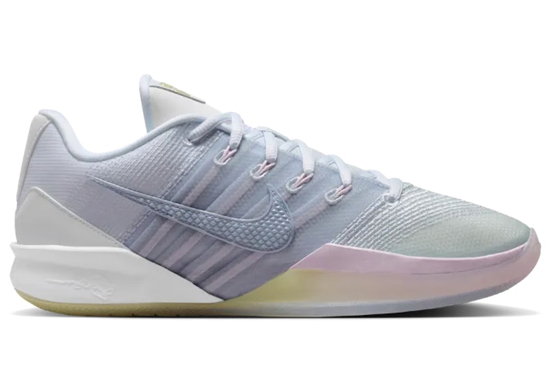 Women's Nike Sabrina 3 Infinite Sneakers in White/Dusty Purple/Football Grey