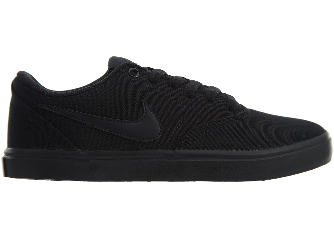 Nike Sb Check Solar Cnvs Black Black-Anthracite (Women's) - 921463-001 - US