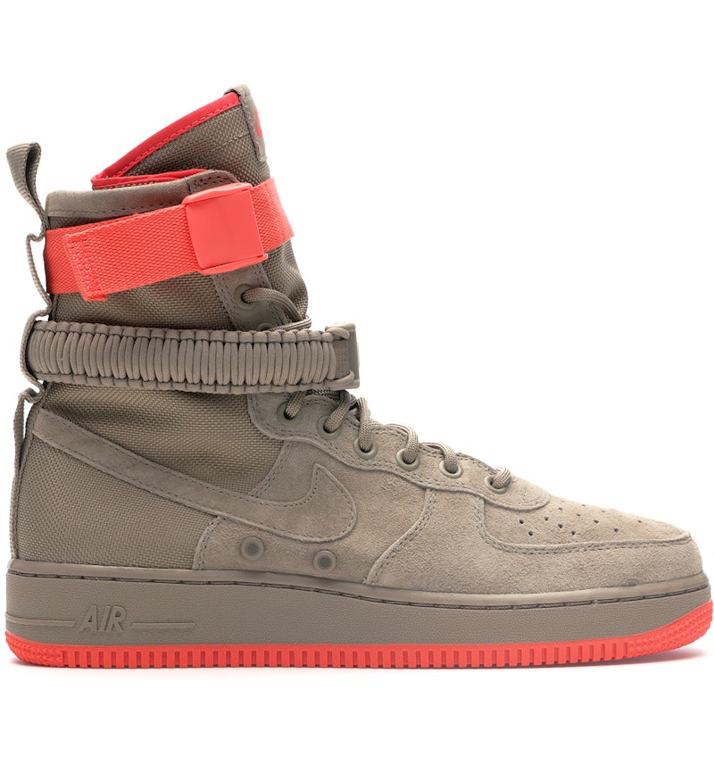 Nike Sf Af1 Khaki Khaki-Rush Coral Men's 864024-205 US