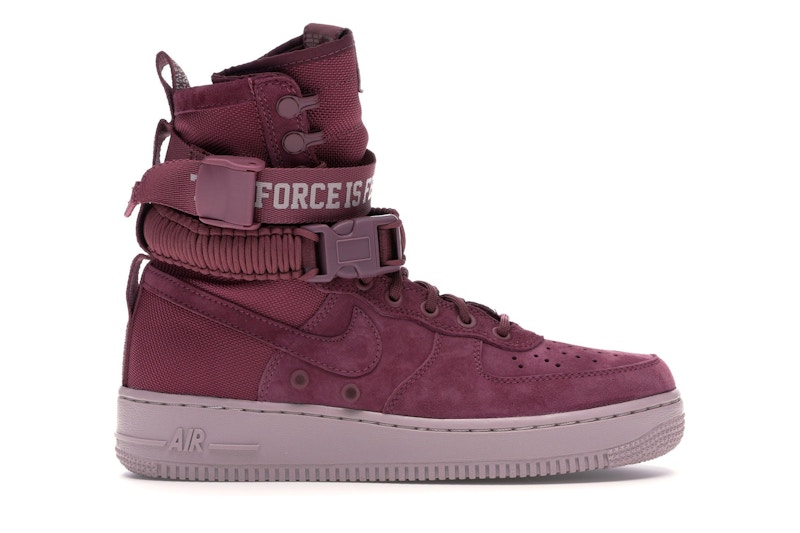 Air force 1 ultraforce mid clearance fit women's shoes vintage wine