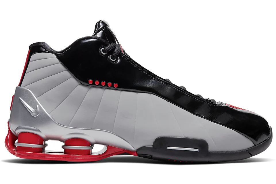 Nike Shox BB4 Black Cement Red